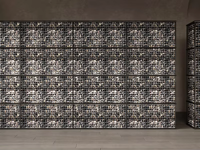 Garden Decorative Accent Piece With Intricate Patterned Design And Textured Surface For Outdoor Landscaping 3d model