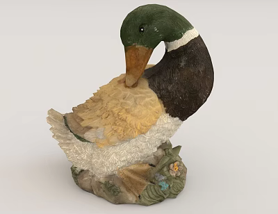Duck ornaments 3d model