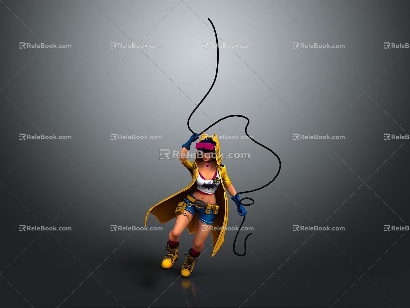 Sci-fi Beauty Cyber Beauty Sci-fi Woman Warrior Future Woman Warrior Sci-fi Lady Soldier Cyber Woman Warrior 3d model