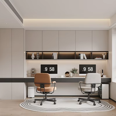 Study Room 3d models