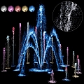 Fountain Waterscape 3d model