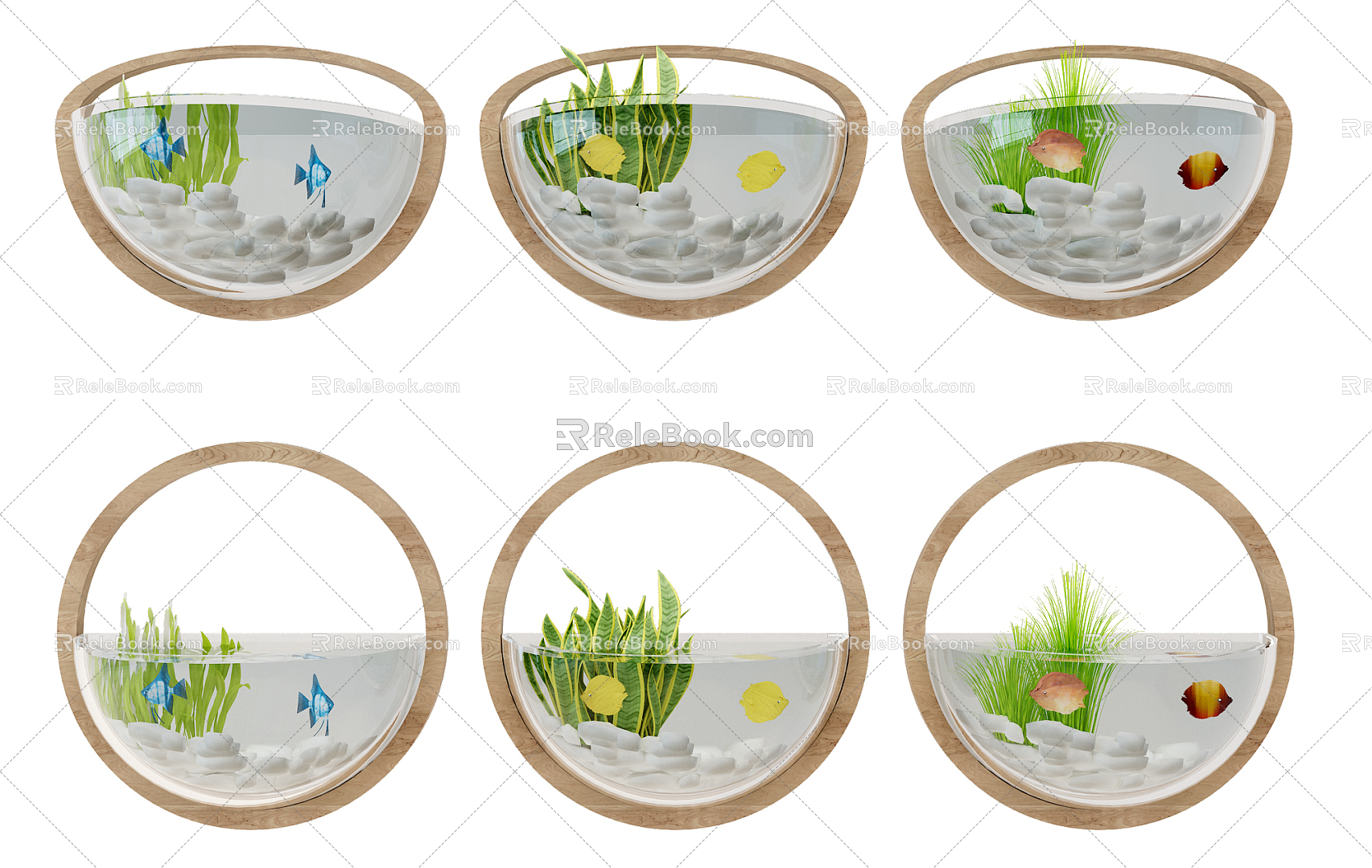 Fish tank 3d model