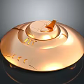 Golden Cosmic Aerospace Craft Design With Symbolic Structure For Space Exploration