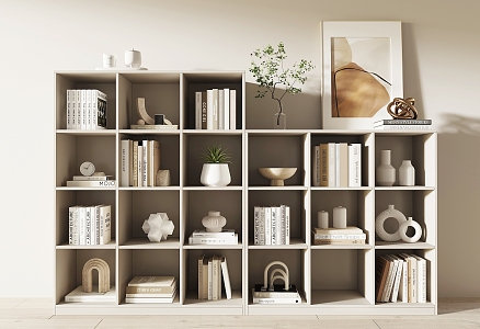 Bookshelf 3d model