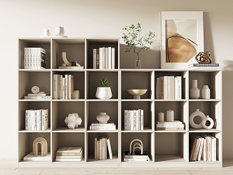 Bookshelf 3d model