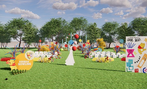 Dopamine wedding 3d model