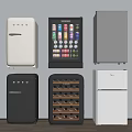 Stylish Refrigerators and Freezers Featuring Glass Door Beverage Models and Wine Cooler Designs