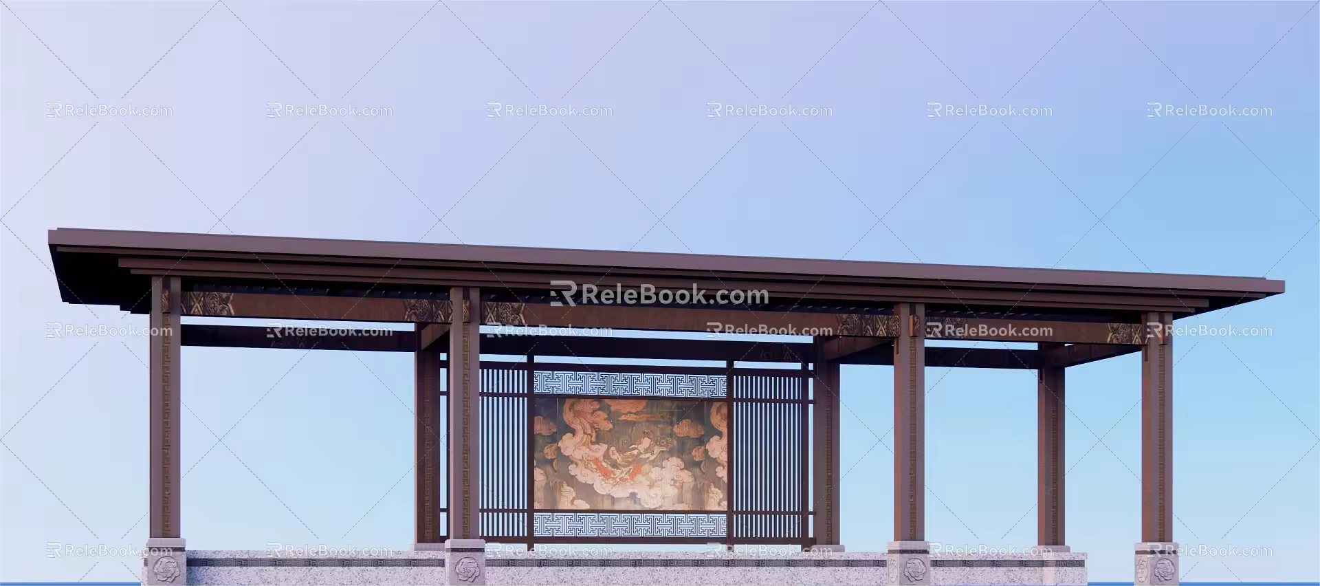 Landscape Pavilion 3d model
