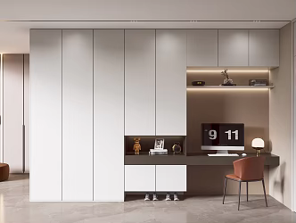 Modern wardrobe 3d model