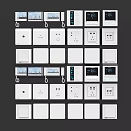 Hardware Panel Switch 3d model