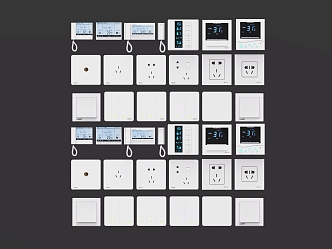 Hardware Panel Switch 3d model