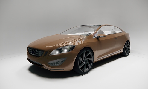 Classic Volvo Convertible Volvo S60 Concept 3d model