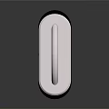 Sleek Black Portable Power Bank for Laptop Charging with Cartoon Character Green Indicator and White Handle