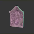Ancient Bronze Door Knocker In Scenic Historic Building Architectural Landscape