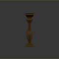 Classical Stone Balustrade With Ornamental Fluted Posts Elegant Sturdy Architectural Design