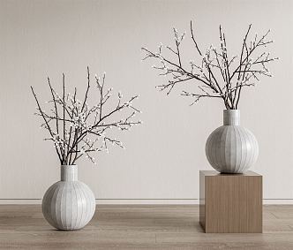 Modern vase ornaments 3d model