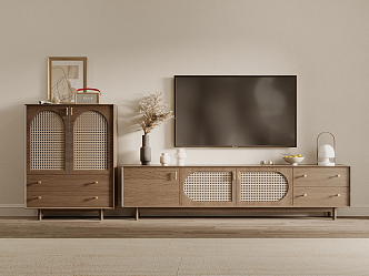 Silent TV Cabinet 3d model