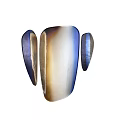 Antique decorative mirror 3d model