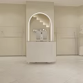 MRS ZONA Clothing Store With Mannequins Clothing Displays Green Plants And Bright Interior