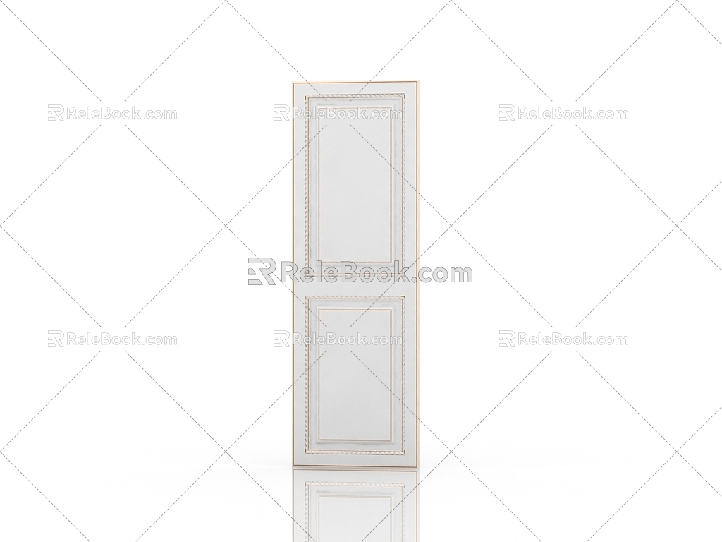 Jane's wardrobe door panel 3d model