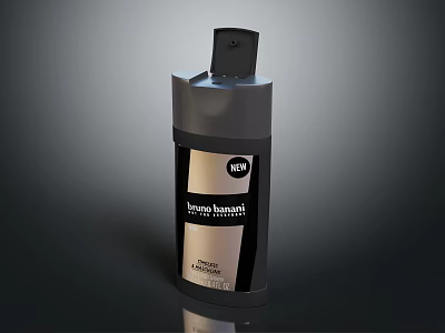 Styling Treatment Spray For Men With Premium Packaging Design 3d model