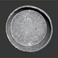 Elegant Handcrafted Stone Carving Bowl Sculpture With Intricate Surface Texture