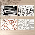 Pop Cream Wind Carpet 3d model