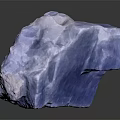 Vibrant Natural Raw Blue Gemstone With Rough Surface And Crystalline Texture