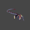 Animated Game Character With Horned Head Large Ears And Pointing Hand