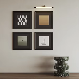 decorative painting 3d model