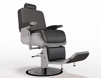 Modern Barber Chair 3d model