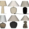 Quiet Wind Table Lamp 3d model