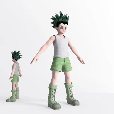 Modern Game Characters 3d model