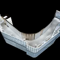 Modern Terminal 3d model