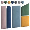 Wall Decorative Panels in Multiple Colors and Shapes for Interior Decoration