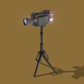 Functional Tripod Furniture Stand Supporting Camera With Stable Design 3d model