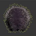 Game Movie Character With Silver White Short Messy Layered Hairstyle
