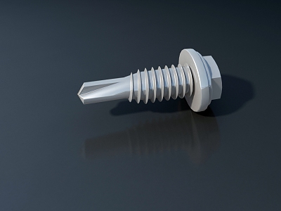 modern screw 3d model