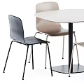 Modern Table And Chair Set With Minimalist Design For Home Dining Area