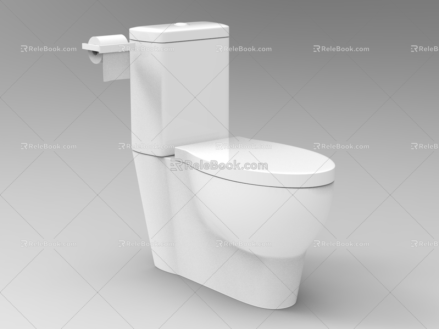 Bathroom toilet 3d model