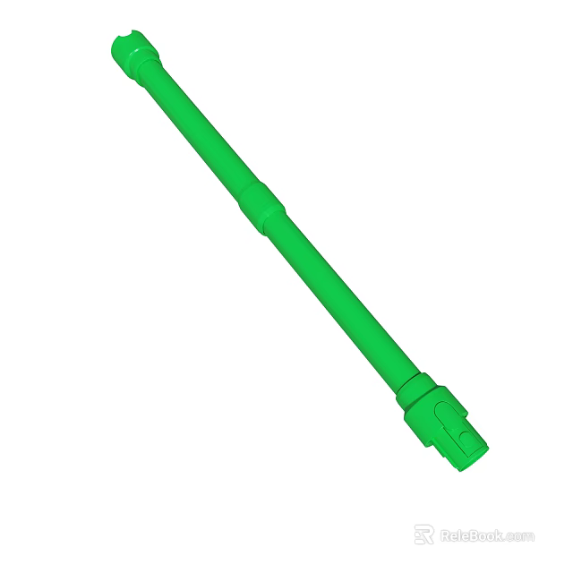 Other High Quality Green Slim Durable Cable With Connector Design And Structure 3d model 
