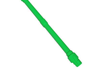 Other High Quality Green Slim Durable Cable With Connector Design And Structure 3d model