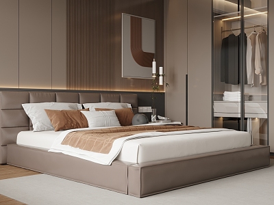 Modern Italian Double Bed model