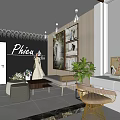 Elegant Bridal Shop Interior With Wedding Dresses On Mannequins Bird Cages And Chairs