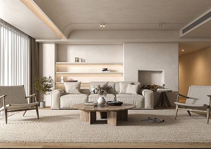 The Silent Living Room 3d model