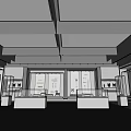Inside the Modern Museum 3d model