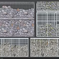 Various Decorative Gabion Wall Designs With Metal Mesh And Natural Stone