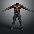 jumpsuit jumpsuit suit suit clothing apparel 3d model