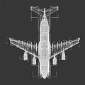Large Military Transport Aircraft Flying High In Blue Sky With White Clouds