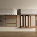 Starbucks Coffee Shop Storefront Design With Awning Wooden Structure And Glass Door
